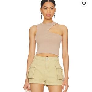 NWT Superdown asymmetrical top